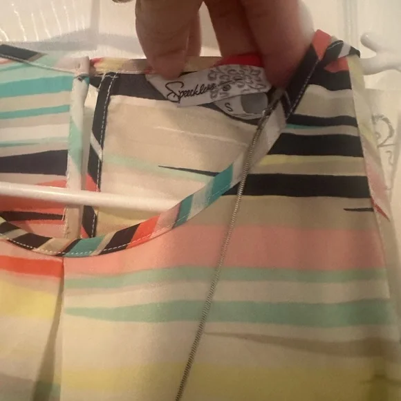 Speechless Colorful Striped Dress - Picture 1 of 8